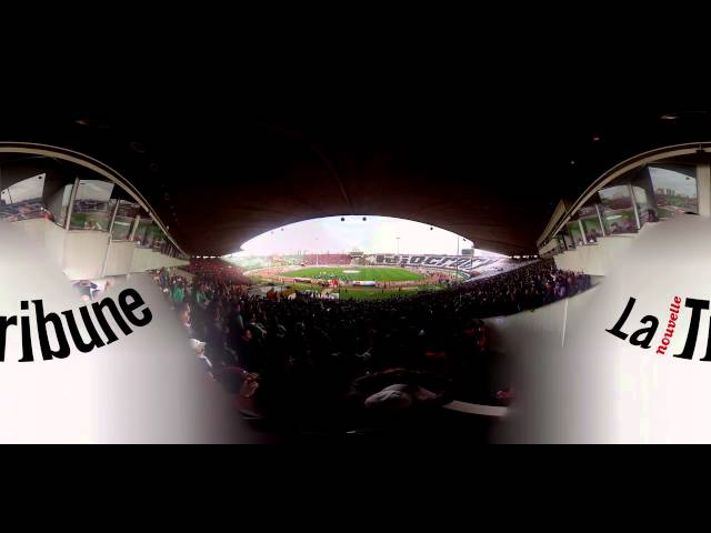 Tifo wac vs raja 2015 derby 119 winnres vs green Boys 360 ° HD