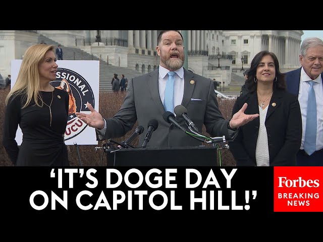 BREAKING NEWS: Congressional DOGE Caucus Holds Press Briefing, Promises New Upcoming Legislation