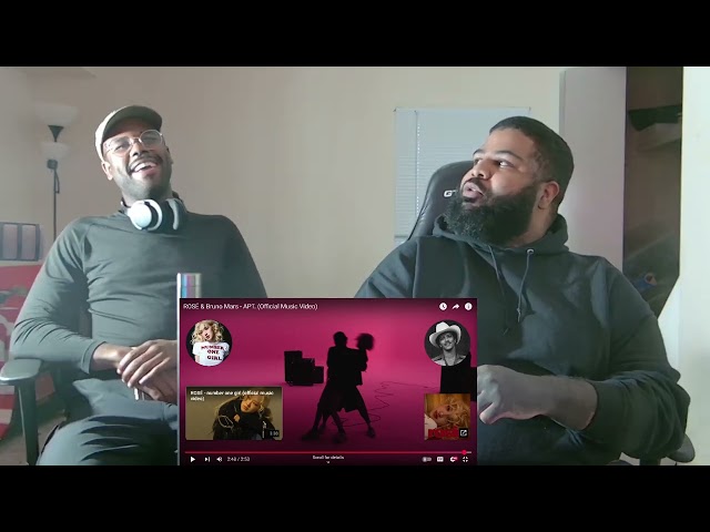 ROSÉ CHEATED ON ME?  ROSÉ & Bruno Mars - APT. REACTION