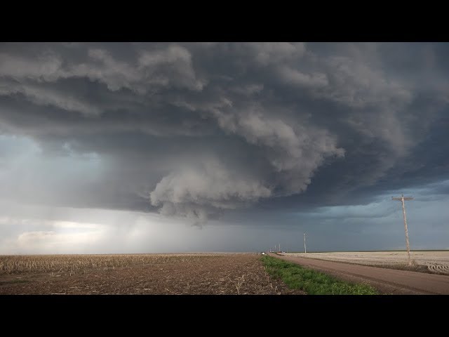 Tornado-Warned Supercell (4K) - Byers to Idalia, CO - May 26, 2017