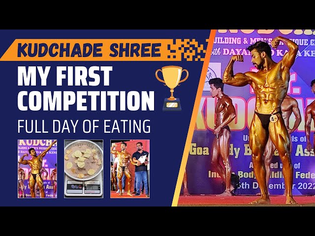 My 1st Bodybuilding Competition 🏆 | Full Day of Eating 🍲