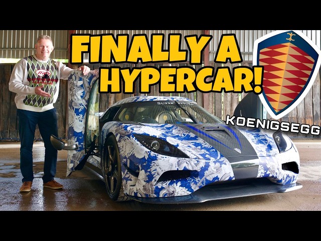 Koenigsegg Agera N: 1 OF 1 HYPERCAR with a WALLPAPER WRAP!