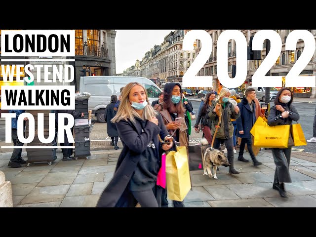 London City Tour 2022 | Central London Walk from Baker Street in a Sunset Midweek Evening [4kHDR]