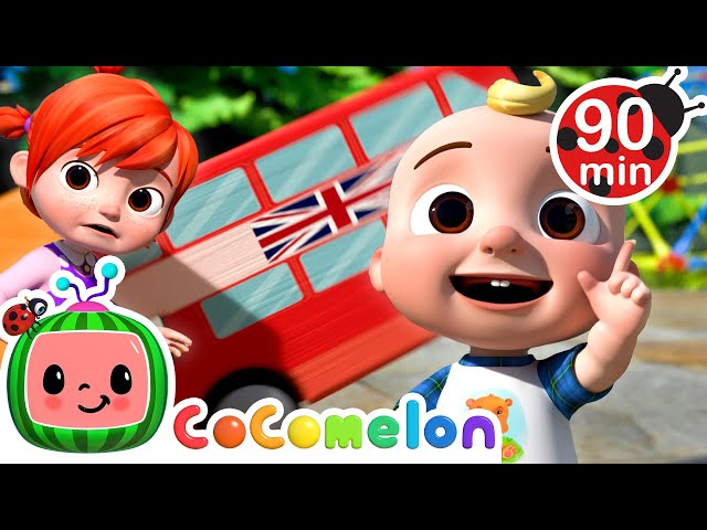 💥 CRASH 💥 London Bridge Is Falling Down | CoComelon | Songs and Cartoons | Best Videos for Babies