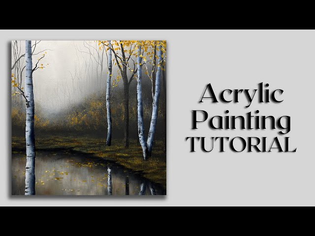 Acrylic (& Oil) Landscape Tutorial