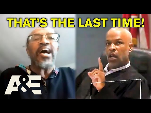 "No Early Release!" - Judge Sentences Sovereign Citizen to 30 Days for Ranting | Court Cam | A&E