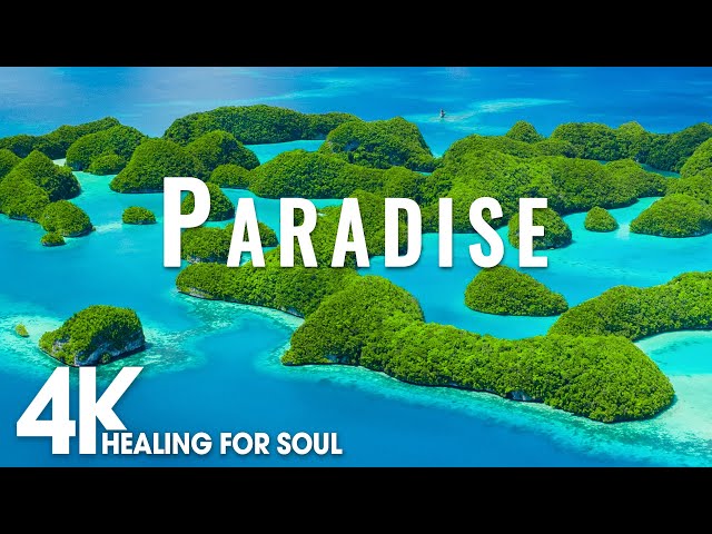 PARADISE Islands 4K ULTRA HD - Soothing Music Along With Beautiful Nature Videos - 4K Video Ultra HD