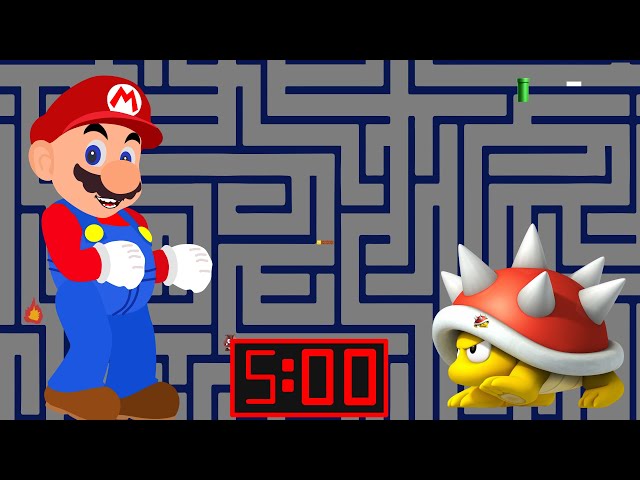 5 Minute Timer [SUPER MARIO MAZE] | SUPPER MAIRO GAME