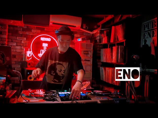 VINYL ONLY / 90s HIPHOP LIVE MIX by ENO / FAKIN JAX vol.03 at RECORDBAR JBC,TOKYO,JINBOCHO / 2025.01