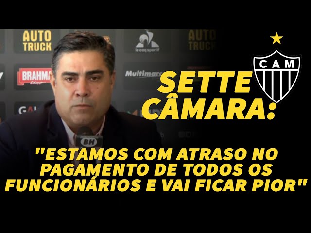 √ Atlético-MG I Admite atraso de salários e pede ajuda à CBF I 25.05.2020