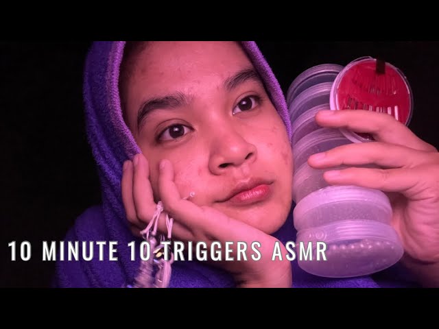 10 minute 10 triggers asmr