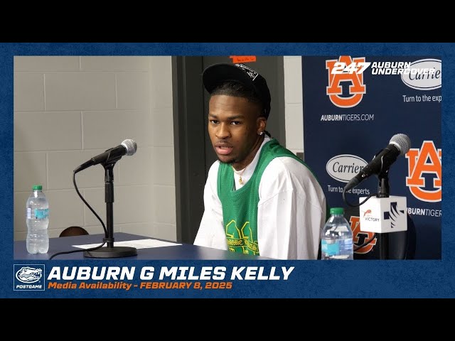 Auburn G Miles Kelly | Florida loss