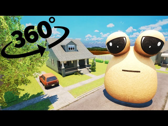 Pou Pou Pou Chase You ! VR 360 Video 😎