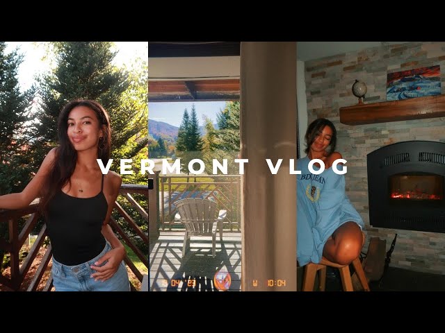 WEEKLY VLOG ♡ a fall weekend in vermont 🪵🌲🐻