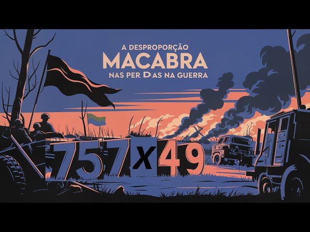 757 x 49: A Desproporção AVASSALADORA nas Perdas Ucraninas na Guerra!