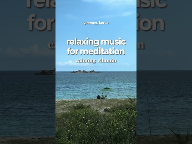 Soothing Piano & Ocean Waves 🎹🌊 Meditation Music for Spa, Reading, Relaxation | Calming Vitamin