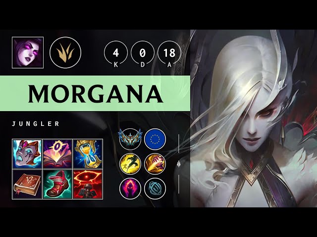 Morgana Jungle vs Kayn: Perfect KDA, Rampage - EUW Challenger Patch 14.24