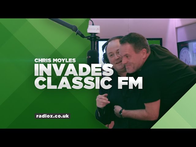 Chris Moyles Invades Classic FM!