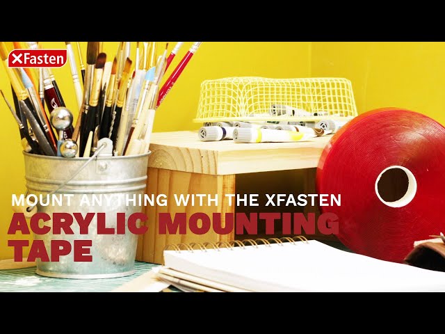 No Bolts & Screws? No Problem! The XFasten Acrylic Mounting Tape Is All You Need! | XFasten