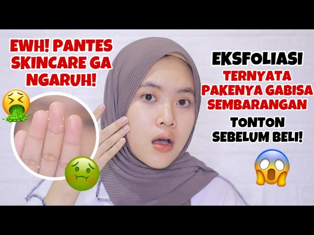 DAKI RONTOK SEMUA!! REVIEW JUJUR EXFOLIATING GEL VIRAL CLEORA BEAUTY✨ BISA UNTUK REMAJA PEMULA!!