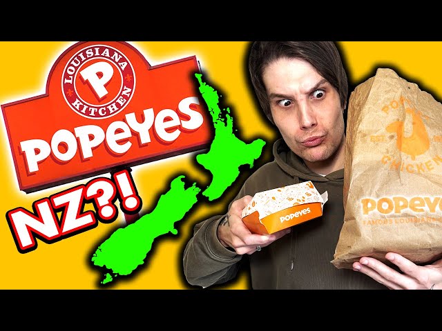 I Travelled 4 Hours for Popeyes Fried Chicken in NZ