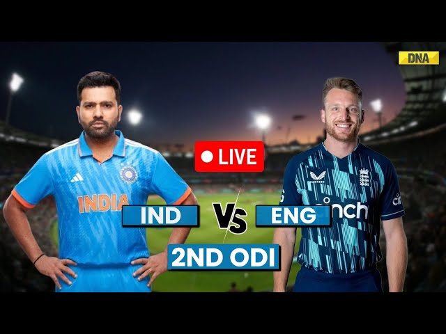 IND Vs ENG Live 2nd ODI: India VS England Live Match I Rohit Sharma I Virat Kohli I Jos Buttler