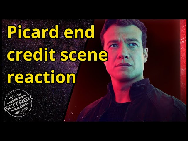 Star Trek Picard end credit scene reaction