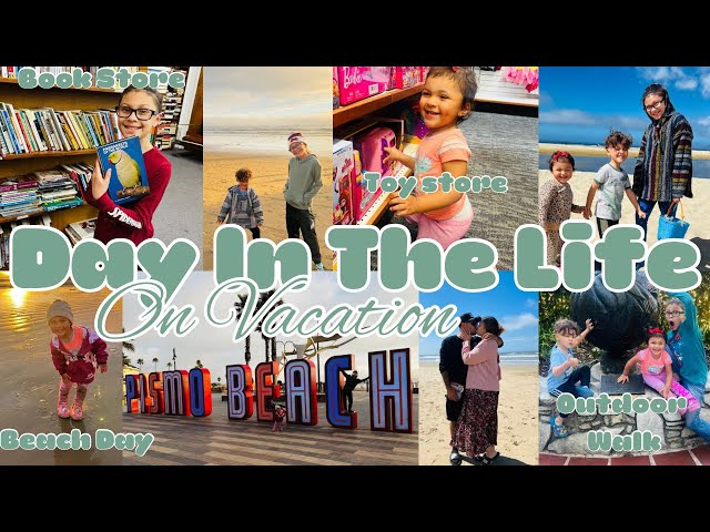 DAY IN THE LIFE 🍂| AT PISMO BEACH | FALL VACATION | DAYS 3 4 5 AND 6