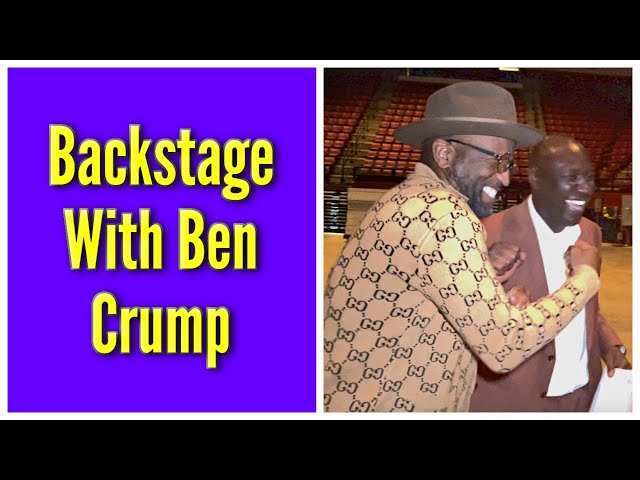 Backstage With Ben Crump