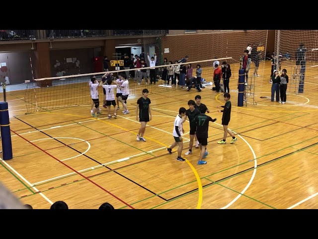 秋季同好会リーグ 早稲田バディB vs.慶應大学KVC 1セット目