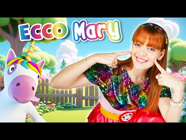 Ecco Mary 🌈 Canzoni per Bambini con Mary Rainbow