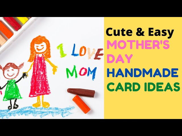 MOTHER's DAY HANDMADE CARD IDEAS #diy #mothersday #mothersdaygifts