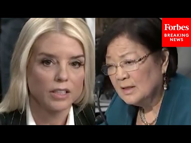 'Who Won The 2020 Presidential Election?': Mazie Hirono Does Not Let Up On Pam Bondi