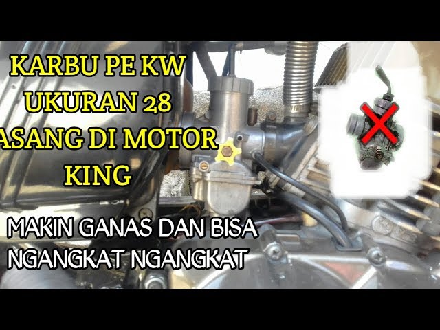 Tes Ride | Motor Rx King Menggunakan Karbulator PE 28 kw #motovlog