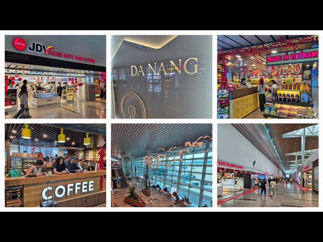 World Best Airport! ❤️🇻🇳 Danang International Airport DAD: Super Clean & Delicious Vietnam Food