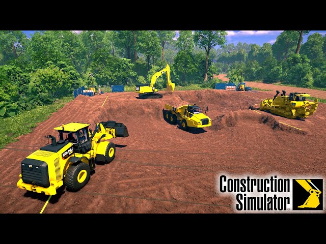 Timelapse👷‍♂️Multiplayer👷‍♂️Gameplay 🚧 Spaceport Expansion Part One 🚧Construction Simulator 23