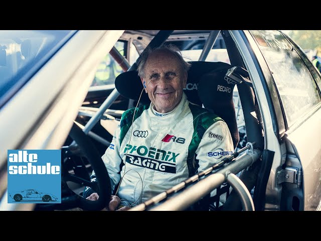 Hans-Joachim Stuck bei den Tourenwagen Legenden in seinem Audi V8 DTM auf dem Norisring (360° Video)