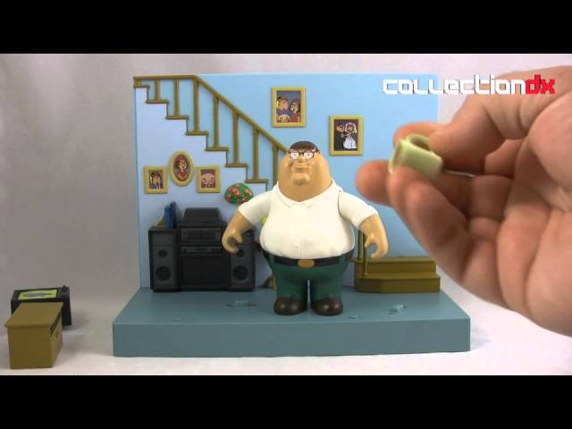 Family Guy Crazy Interactive World Playset by Playmates - CollectionDX