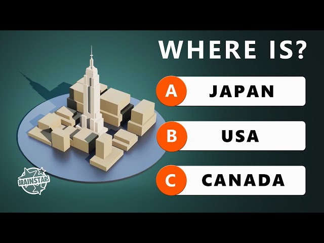 Can You Guess the Country from the Landmark? Quiz challenge.