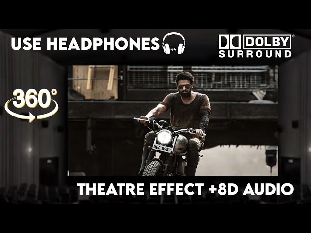 Prathikadalo (Telugu) -|Theatre Experience Dolby  Surround  sound || Salaar ||Prabhas