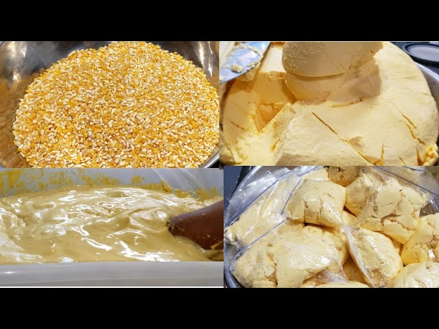 How to make Ogi from Corn Akamu | Ogi | pap | Corn pudding From Corn | from Scratch