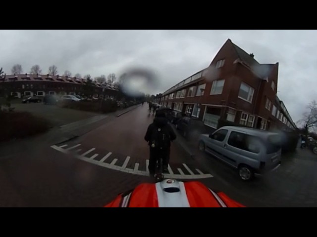 Groningen Rush Hour Bycicle Ride 28/2/16