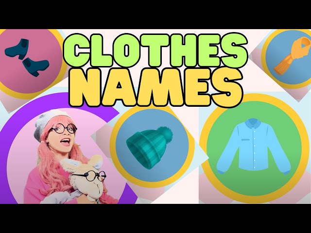 Learn Clothes | English Vocabulary for Little Ones |  Ayu & Gigi | For Toddlers / Kids