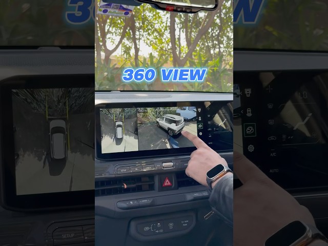 360 Degree Camera Quality of Kia Syros SUV @KiaInd #suv #kia #camera #technology