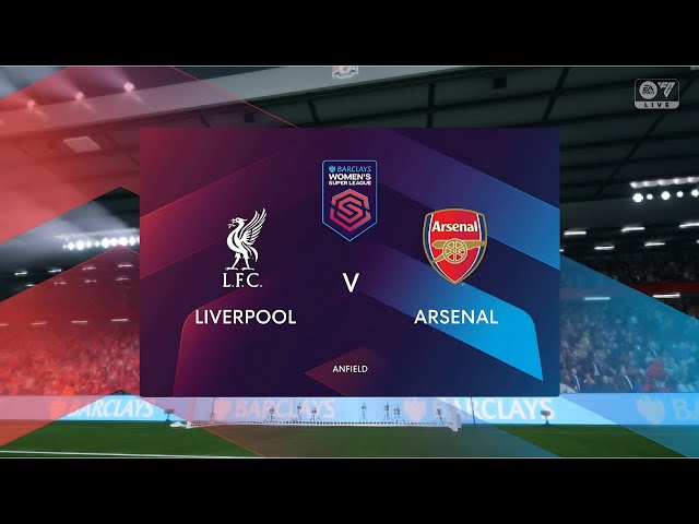 🔴LIVE : Liverpool Women vs Arsenal Live Match Today | Women’s Super League 2024 | Match stream FC25