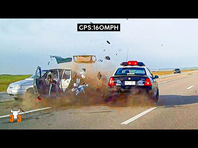 MOST SHOCKING High Speed Chase Of All Time Caught On Dashcam