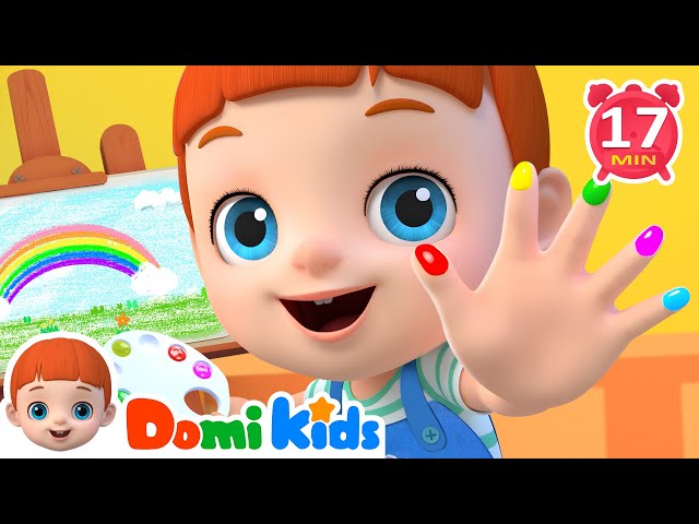 Finger Family + More Domi Kids Songs🎶 & Nursery Rhymes | Educational Songs