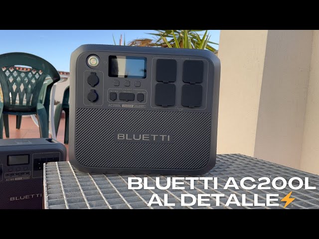 ⚡ Bluetti AC200L IN DETAIL: Can it power an entire apartment with solar energy? 🌞