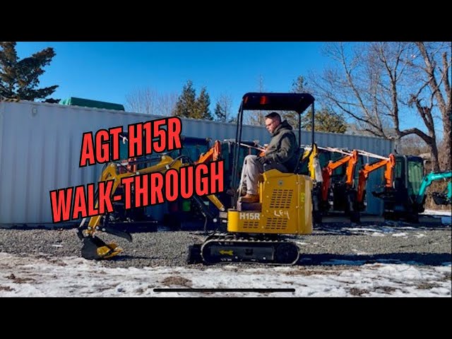 AGT H15R Walk Around and Test from EAST COAST EXCAVATORS