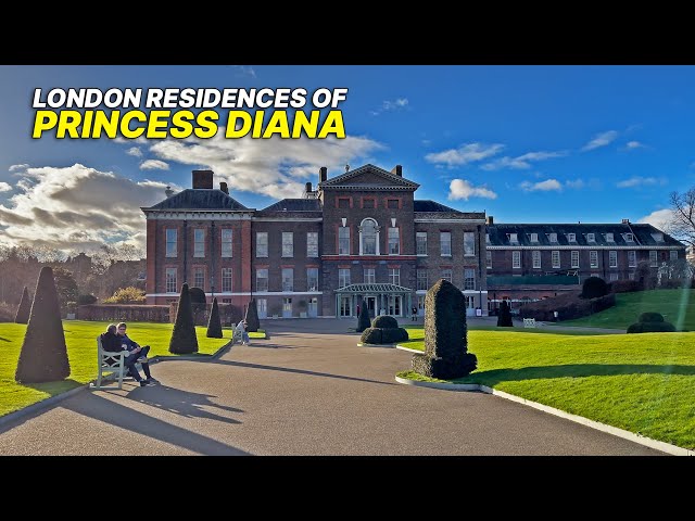 A stroll through Princess Diana's old homes in London, Coleherne Court and Kensington Palace 👑